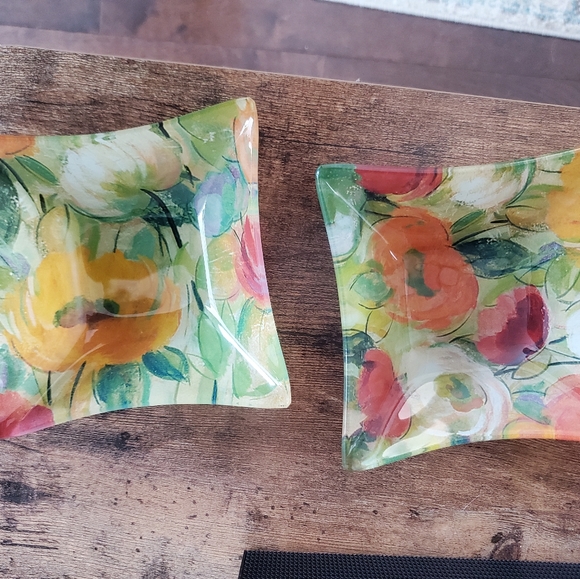 Vintage Prima Design Flower Painted Bowls - Picture 4 of 6